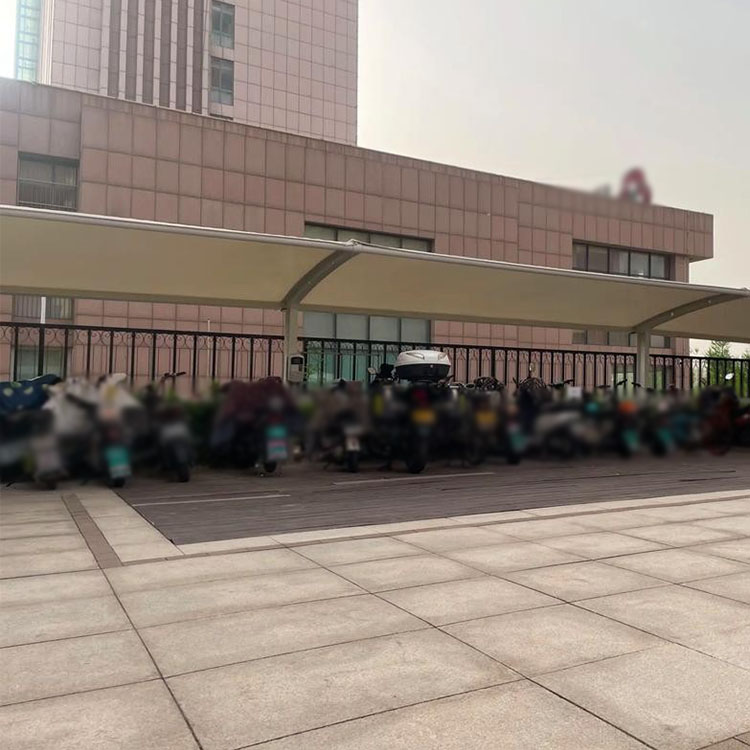 玉龙膜结构电动车棚