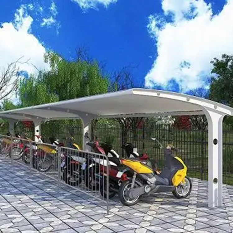 玉龙膜结构电动车棚